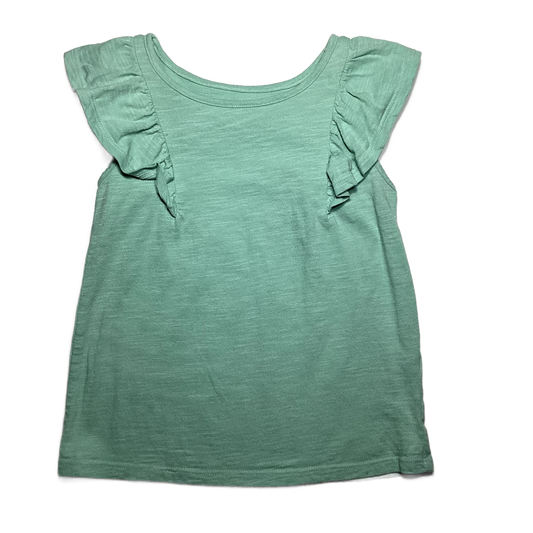 3T Girls  Jumping Beans Seafoam Green Tank w/Ruffled Shoulders