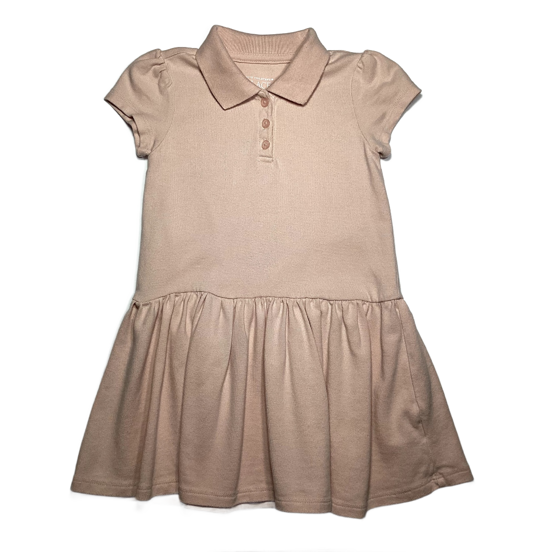 3T Girls  The Children's Place Pale Dusty Pink Shirt Dress