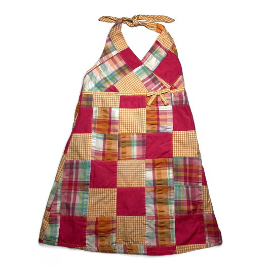 3T Girls  Gymboree Hot Pink/Orange Halter Dress