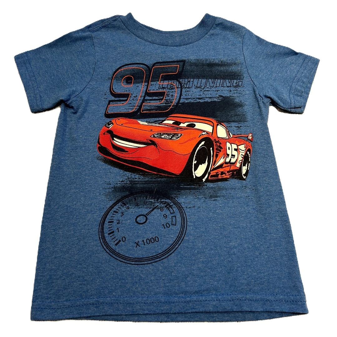 3T Boys Disney Cars Blue Tshirt