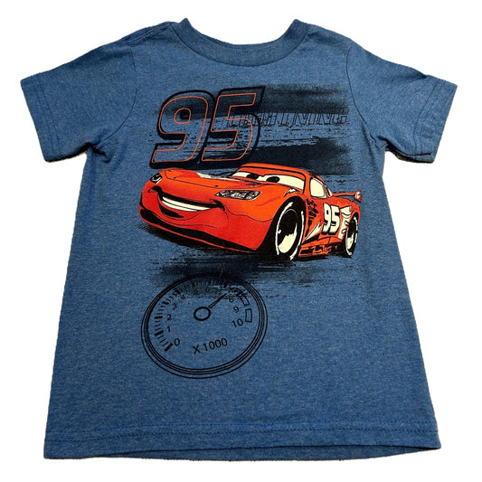 3T Boys Disney Cars Blue Tshirt