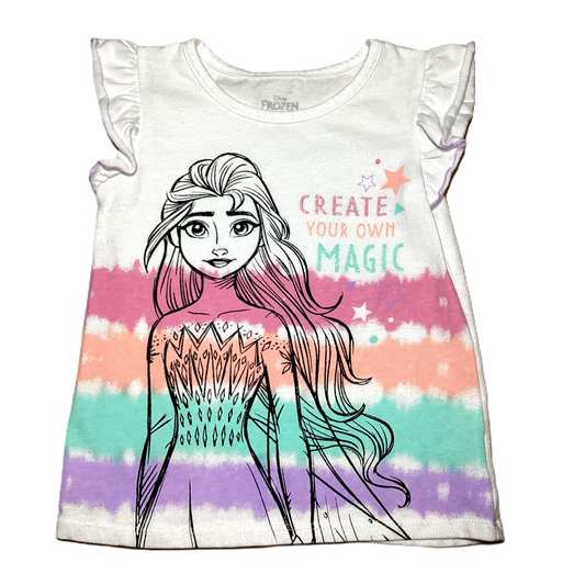 3T Girls  Disney Frozen Create Your Own Magic Tshirt