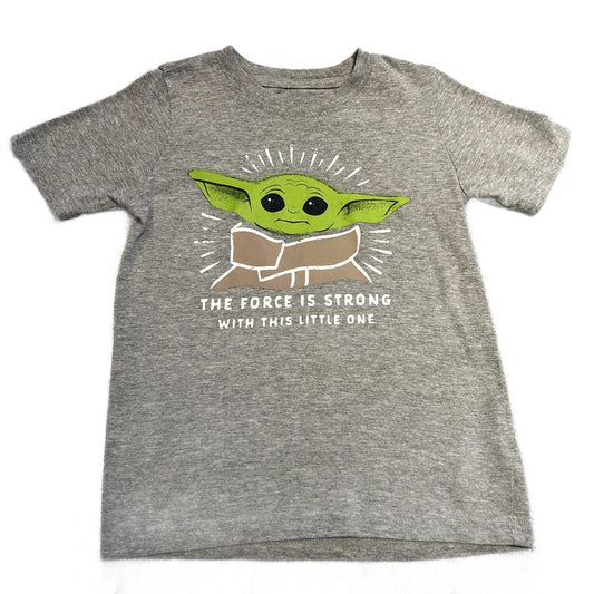 3T Boys Star Wars Gray The Force Is Strong Tshirt