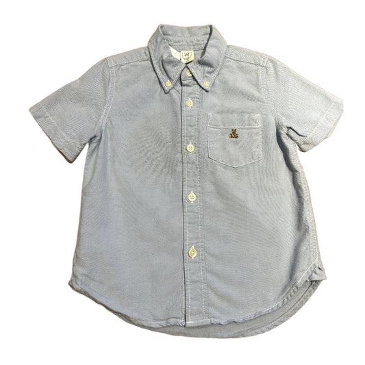 3T Boys Baby Gap Light Blue Oxford Button Down