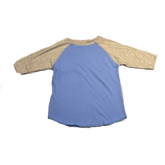 3T Boys Rabbit Skins Blue/Gray Baseball Tshirt