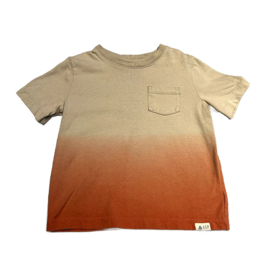 3T Boys Baby Gap Orange Ombre Tshirt
