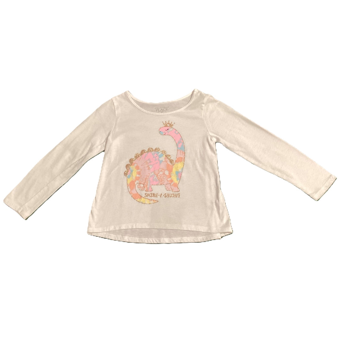 3T Girls The Children's Place Shineasaurus Long Sleeve Tshirt