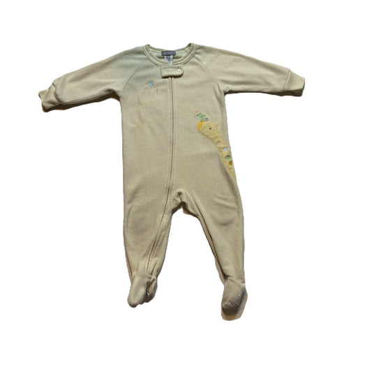 9-12 Girls Carter's Sleeper w/Giraffe