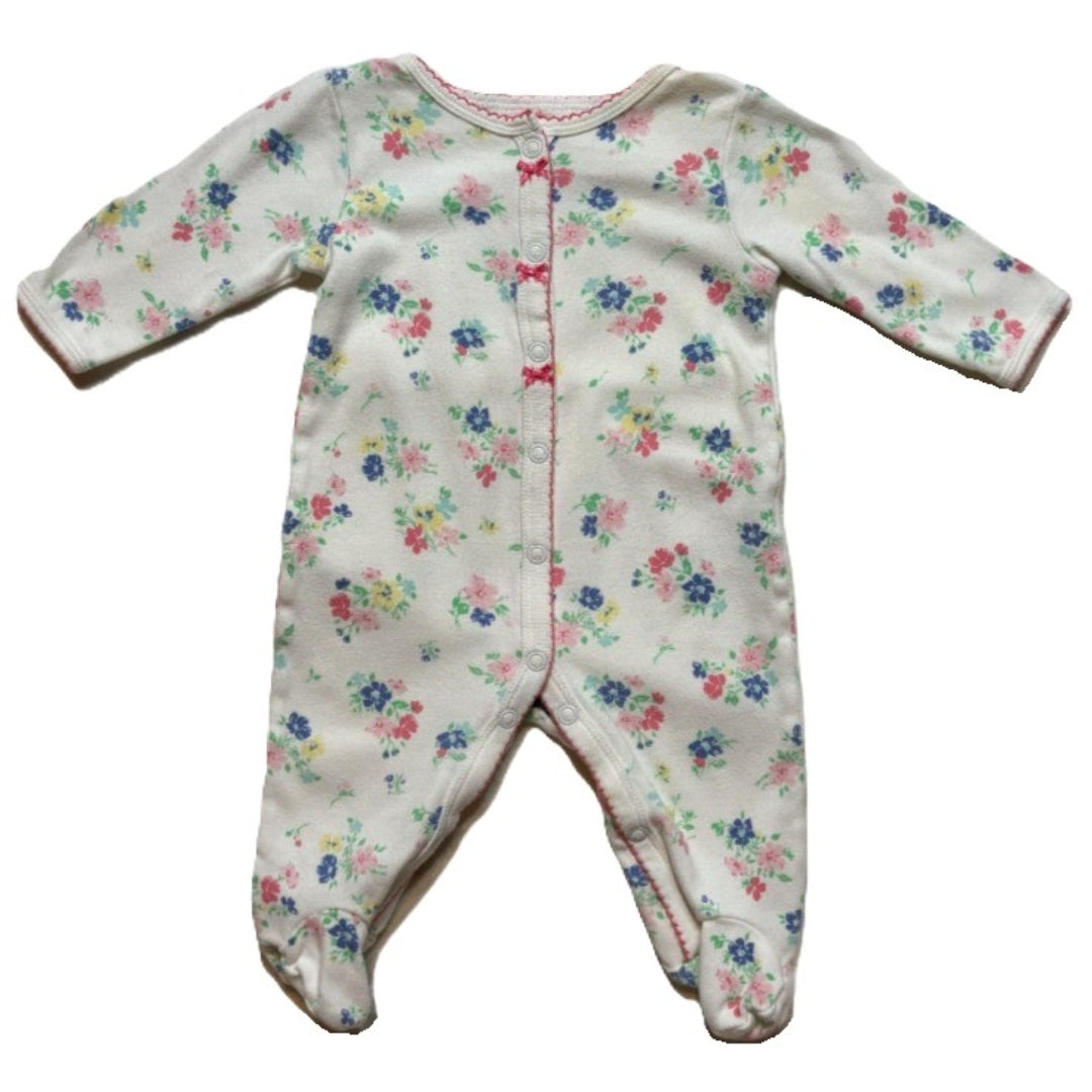 0-3 Girls Carter's Floral Sleeper