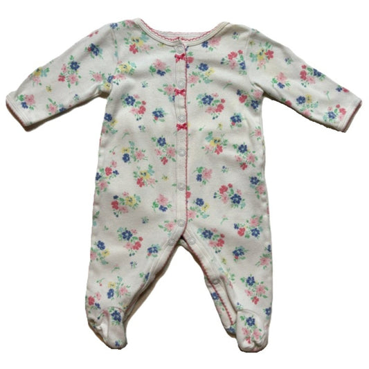 0-3 Girls Carter's Floral Sleeper