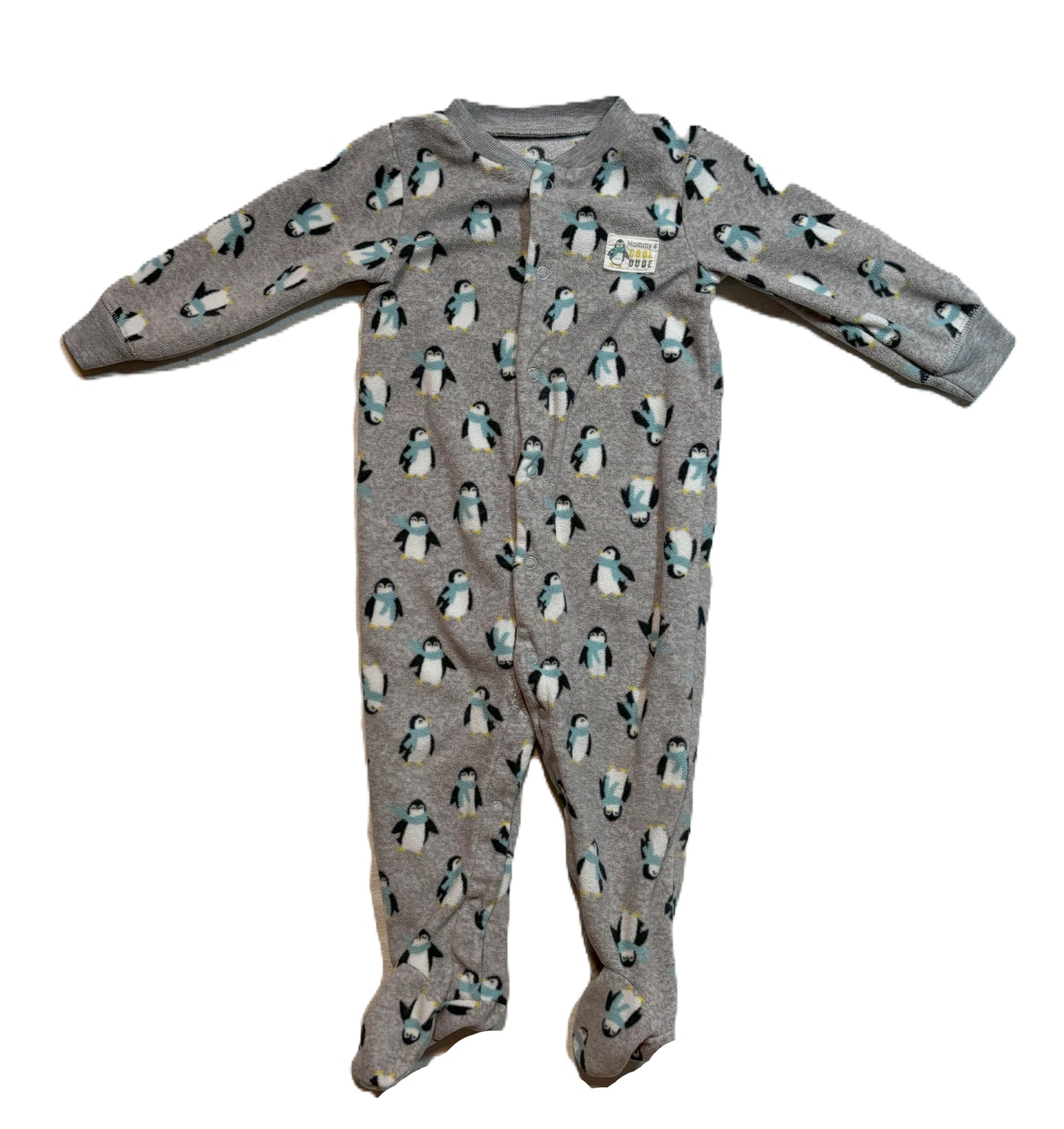 6-9 Boys Carter's Penguin Fleece Sleeper