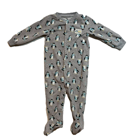 6-9 Boys Carter's Penguin Fleece Sleeper