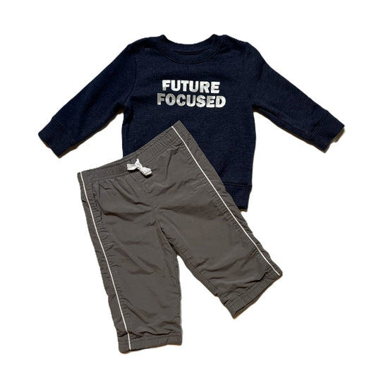 9-12 Boys Cat & Jack Future Focused Sweatshirt, Koala Baby Track Pants