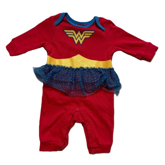 0-3 Girls Wonder Woman Costume Outfit